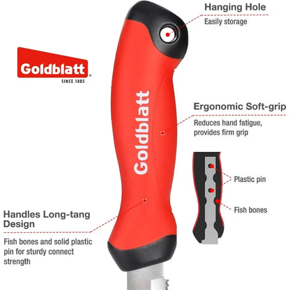 GOLDBLATT G02323 Linoleum Knife - Multifunctional Soft-Grip Carpet Cutting Tool