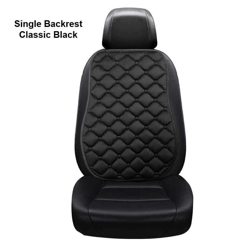 Universal Winter Warm Car Seat Cover Protector Set – 3-Piece Rear Seat Cushion Auto Interior Protection for Cars, SUVs & Vans