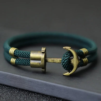 Noter Men's Viking Rope Bracelet — Nautical Thread Fabric Wrap Bracelet, Pulseras de Hilo, Accessories & Gifts for Him