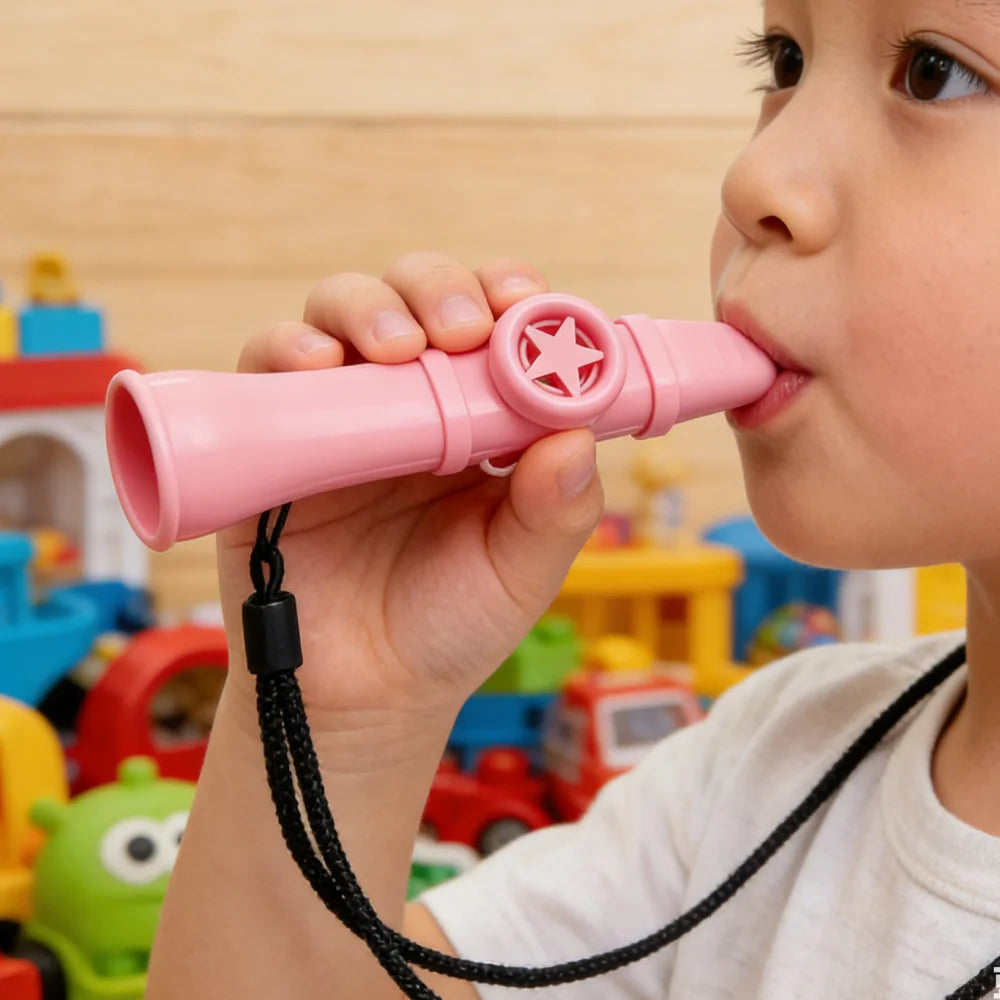Mouth Flute Kazoo - Easy-to-Play Musical Instrument for Beginners, Parties, Travel & Gifts