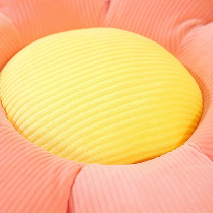 Sunflower Pillow & Daisy Seat Cushion – Plush Flower Mat for Office, Christmas, Halloween & Thanksgiving Gift