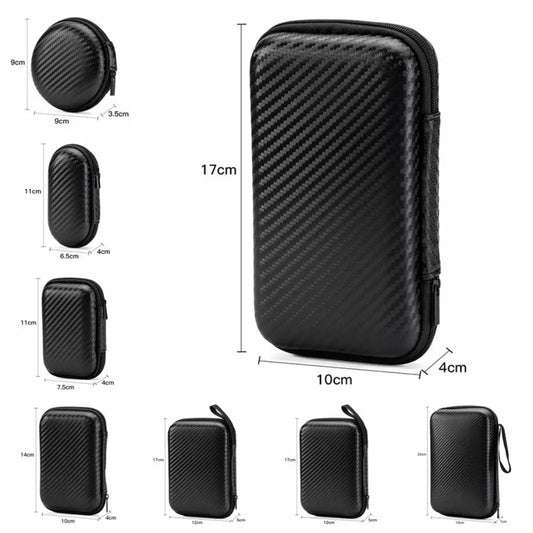 Shockproof Waterproof Headphone Case – EVA Hard Shell Carrying Box with Double Zipper & Dustproof Design