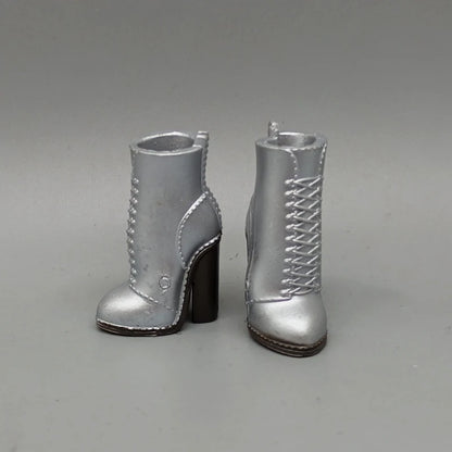 Little Kids 25CM Winter Doll Shoes – Boots & High Heels Accessories, Perfect Birthday Gift for Girls