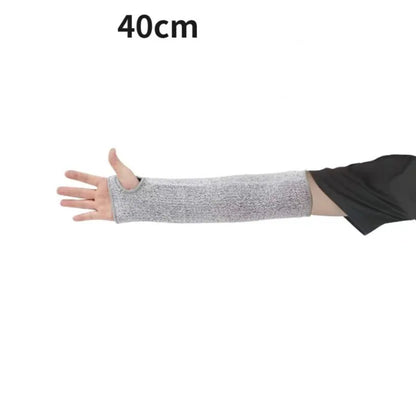 Level 5 HPPE Cut-Resistant Arm Sleeves - Anti-Puncture Protective Work Sleeves for Hand & Arm Safety