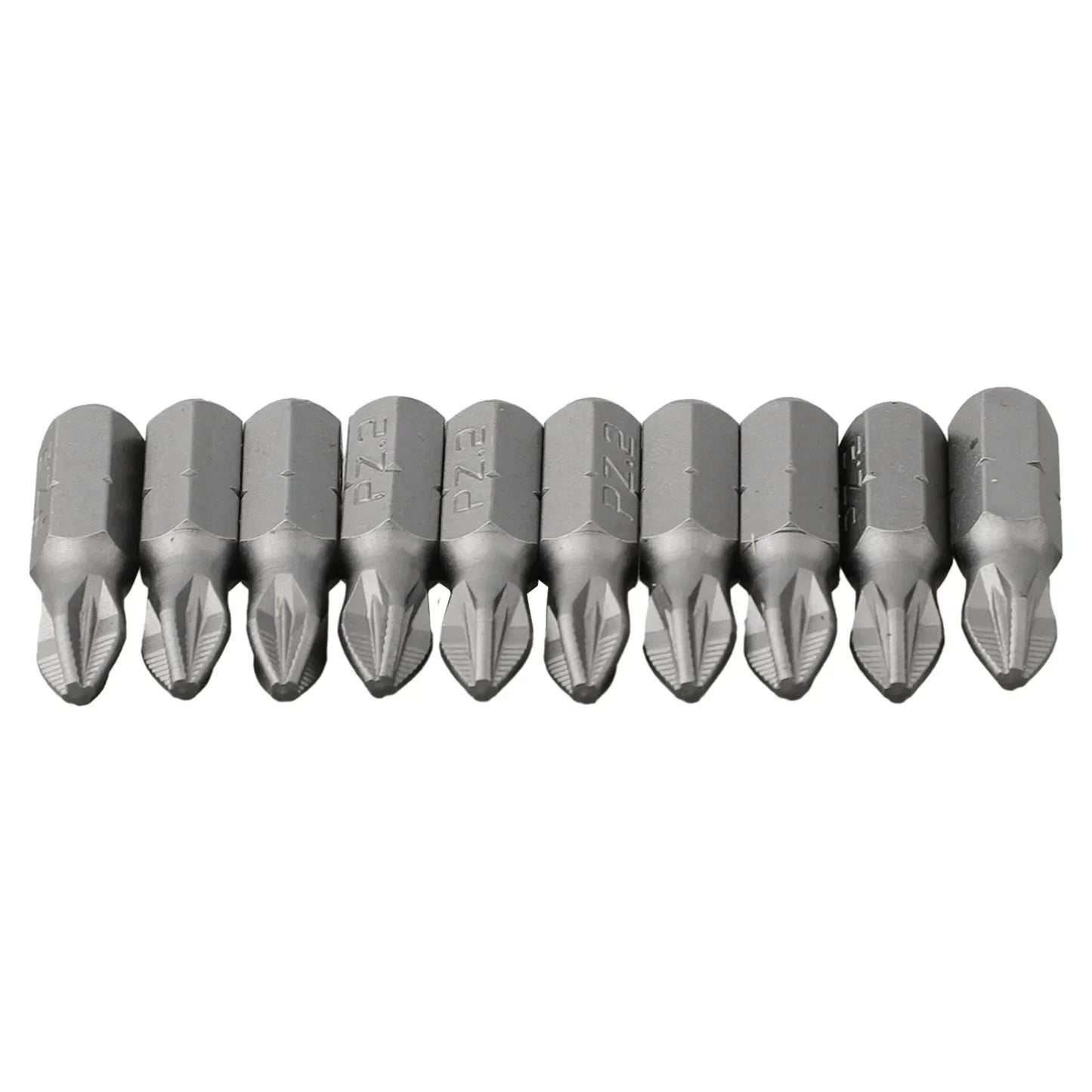 10-Pcs 25mm Anti-Slip Magnetic Hex Shank Screwdriver Bit Set – PH1, PH2, PH3, PZ1, PZ2, PZ3 Drill Bits