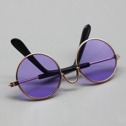 Labubu Fashion Gradient Sunglasses for 17cm Mini Doll | Cool Labubu Idol BJD Doll Accessories