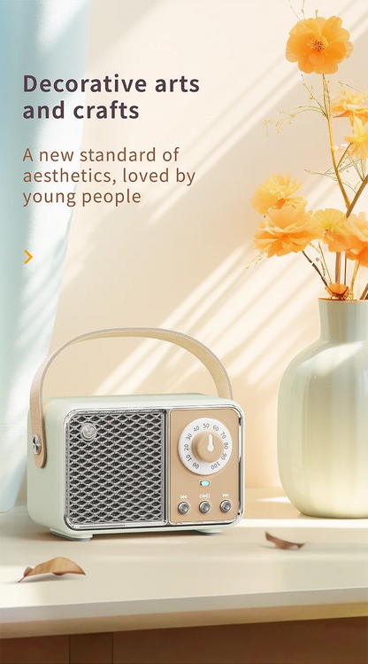 Wireless Portable Bluetooth Speaker — Mini Subwoofer Music Box with Hands-Free Function