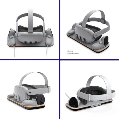 Charging Dock for Meta Oculus Quest 3 – RGB Charging Stand & Controller Holder