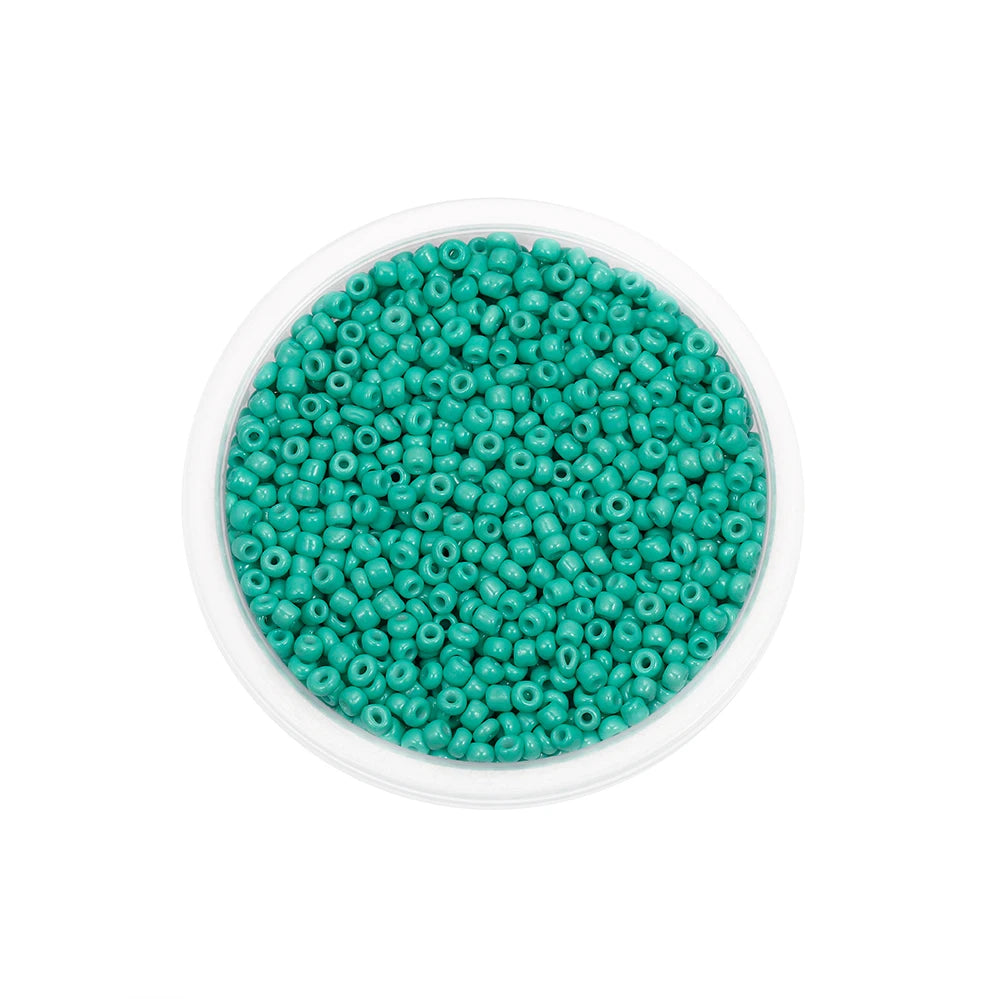 Czech Glass Seed Beads 3/4mm 300/600Pcs - Small Round Loose Charm Beads for DIY Jewelry Making, Earrings, Bracelets & Crafts