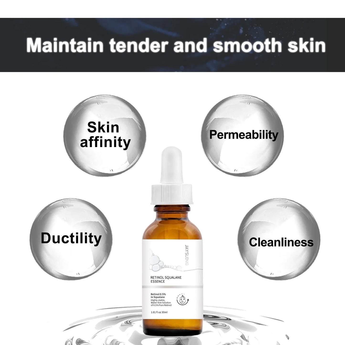 Retinol Ordinary Serum – Eye Fine Line Removal, Skin Lifting, Brightening & Firming Facial Essence