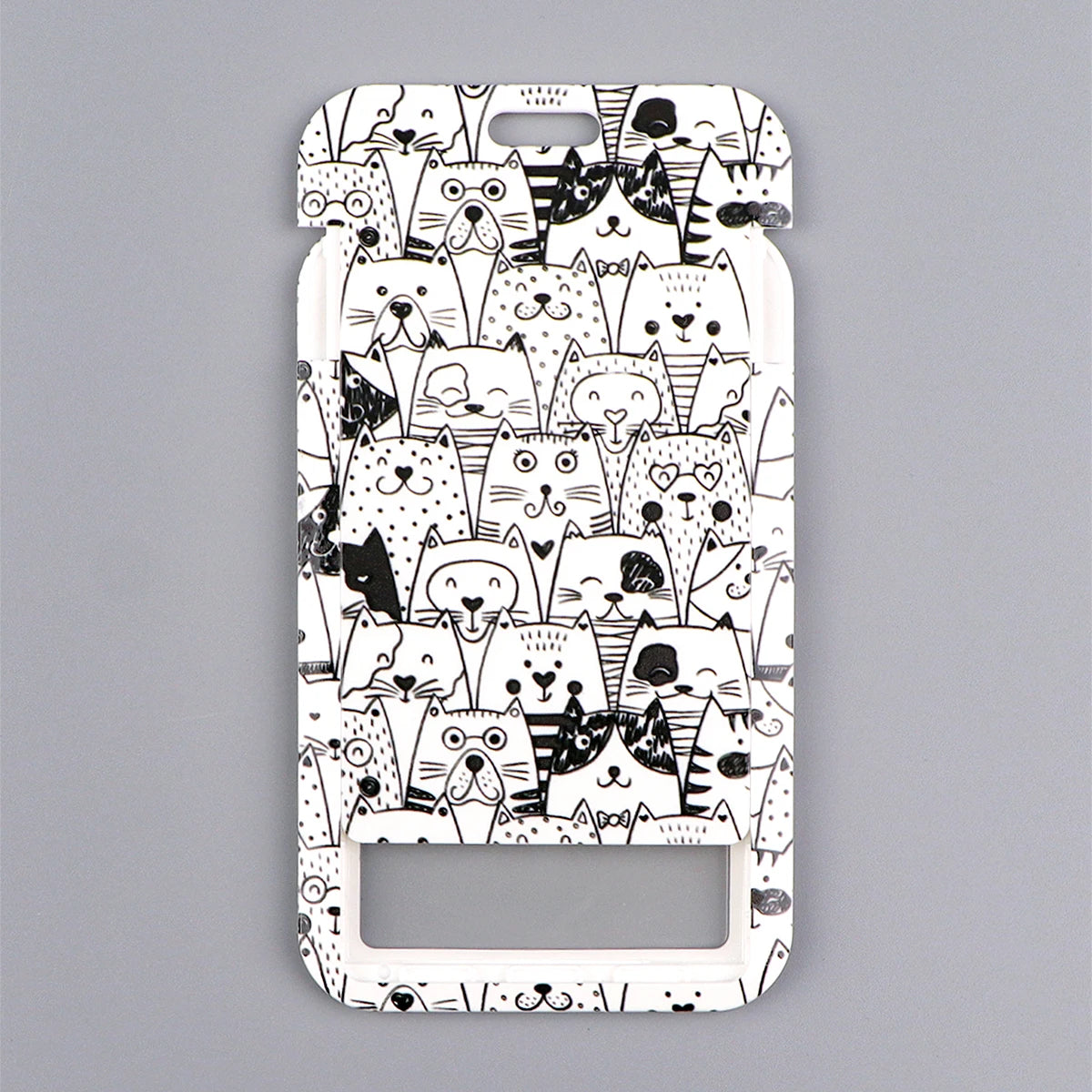 Kawaii Cat Paw Credential Holder Lanyard – Cute Neck Strap for Keys, ID Cards & Phone Accessories