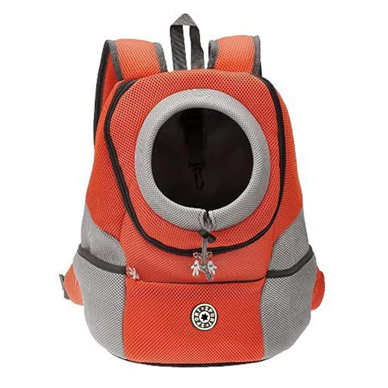 Double Shoulder Outdoor Pet Carrier Bag – Breathable Travel Bag for Dogs, Portable Pet Carrying Supplies
