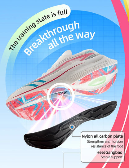 ONEMIX 2025 Carbon Plate Marathon Running Shoes - Ultralight Shock-Absorbing Sneakers with Stable Support