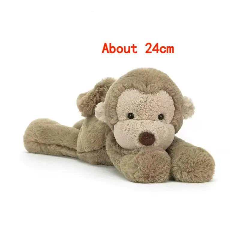 Cute Floral Bunny Plush Gift - Leopard Bunny Barcelona Bear Cake Bunny Bouquet Design Birthday Present Essential
