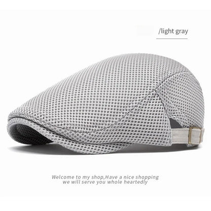 Camouflage Mesh Baseball Cap - Adjustable Outdoor Sun Hat for Men & Women