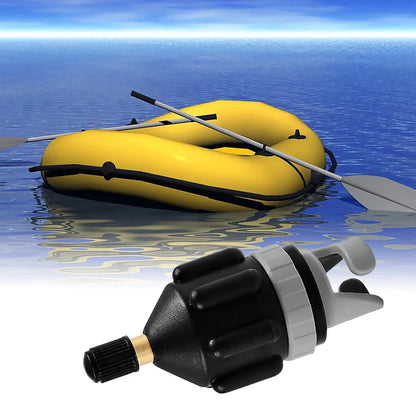DIZETION Air Valve Adapter – Dustproof, Wear-Resistant Nylon Pump Adapter for Kayak, SUP Board & Boat Inflatable Valves