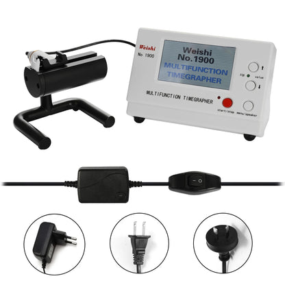 WeiShi No.1000/No.1900 Timegrapher – Watch Testing Tool for Repairers & Hobbyists, Timing Test & Watch Repairing Tool