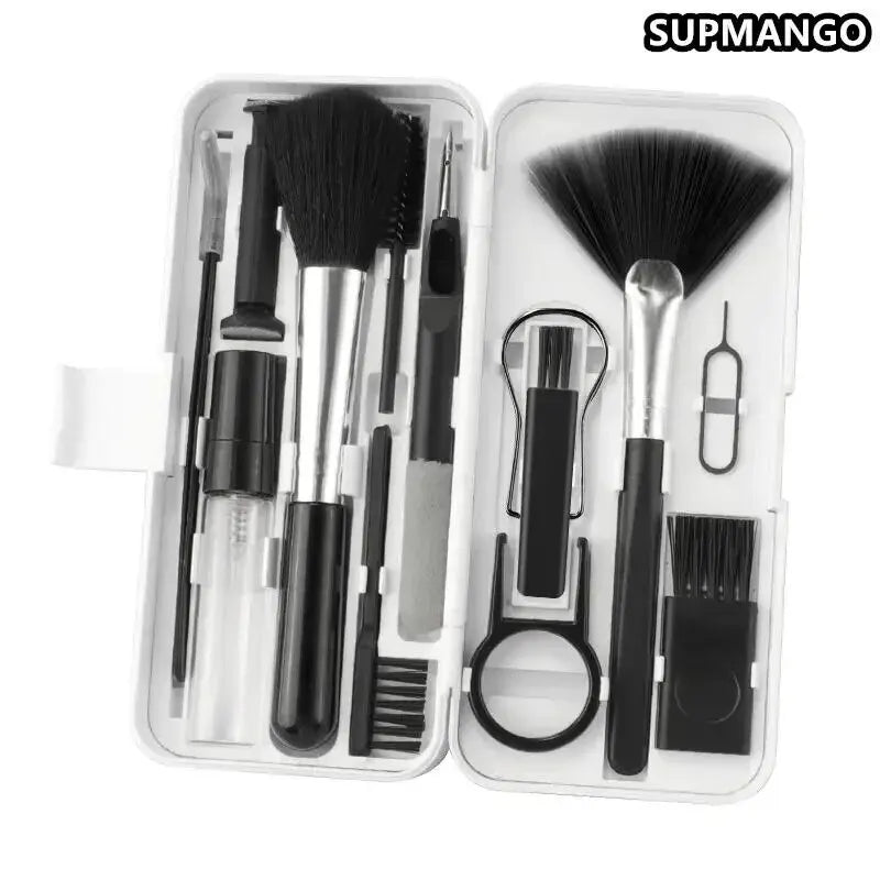 Q10 Multi-Piece Cleaning Kit - Multi-Functional for Laptops, Mobile Phones, Headphones, and Keyboards