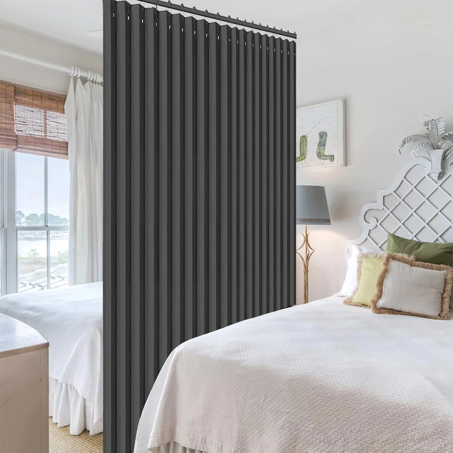 Extra Large Blackout Waterproof Curtain – Thermal Insulated Sliding Door & Shower Drapes for Living Room & Bedroom