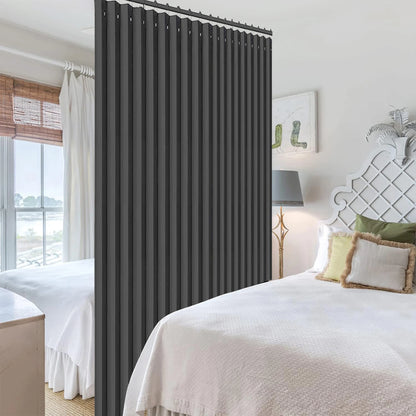 Extra Large Blackout Waterproof Curtain – Thermal Insulated Sliding Door & Shower Drapes for Living Room & Bedroom