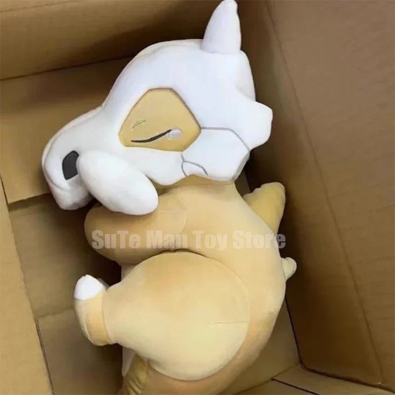 Pokémon Sleep Series Plush Toy - Chikorita Slowpoke Cubone Stuffed Animal Doll Pillow Gift for Anime Fans
