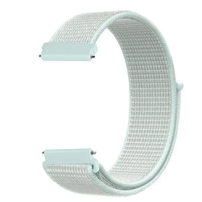 22mm Sport Nylon Loop Watch Band – Breathable Replacement Wristband for NORTH EDGE APACHE-46 Smartwatch, Durable Adjustable Strap