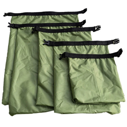 5-Piece Waterproof Dry Bag Set - Outdoor Storage Sacks for Camping, Hiking, Swimming, Rafting & Kayaking