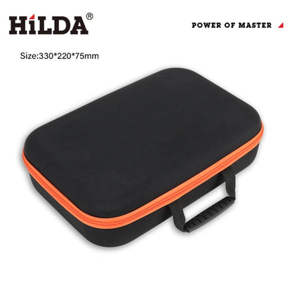 HILDA Large Capacity Waterproof Tools Bag – Electrician Hardware Organizer, 3 Sizes with Red Edges