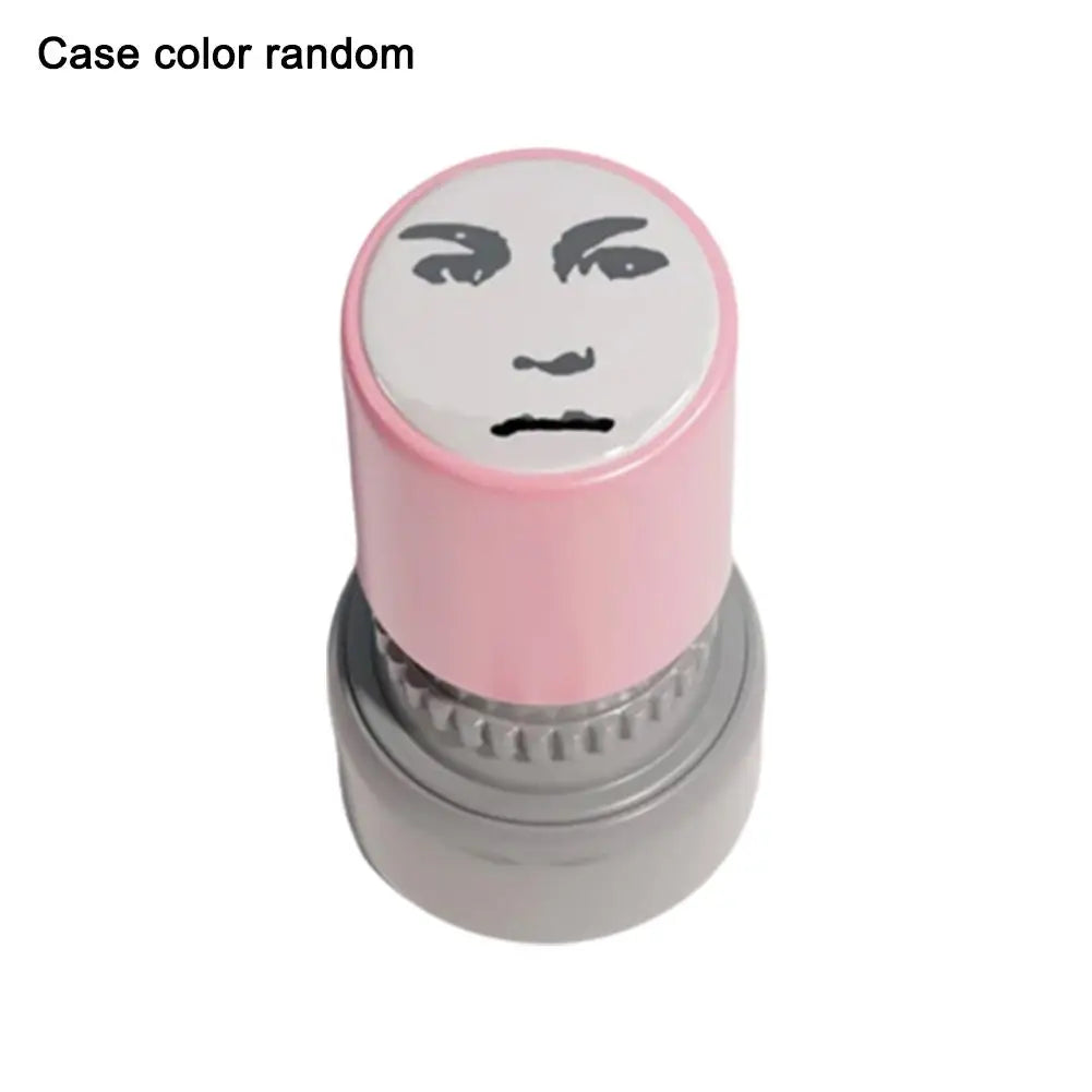 Funny Prank Self-Inking Stamp - Engraved Meme Novelty Seal for Kids and Creative Gifts