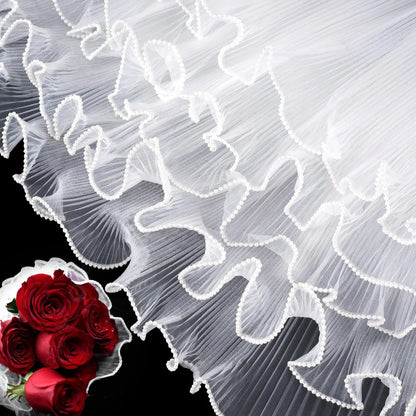 Black Flower Wrapping Paper with Pearl Edges – Florist Style Bouquet Wrap for Wedding & Gift Packaging