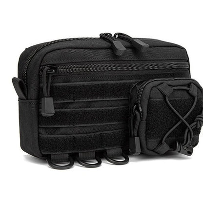 1000D EDC Molle Organizer Pouch – Horizontal Utility Tool Bag, Outdoor Waist Pack for EMT, Hunting & Fanny Pack Use