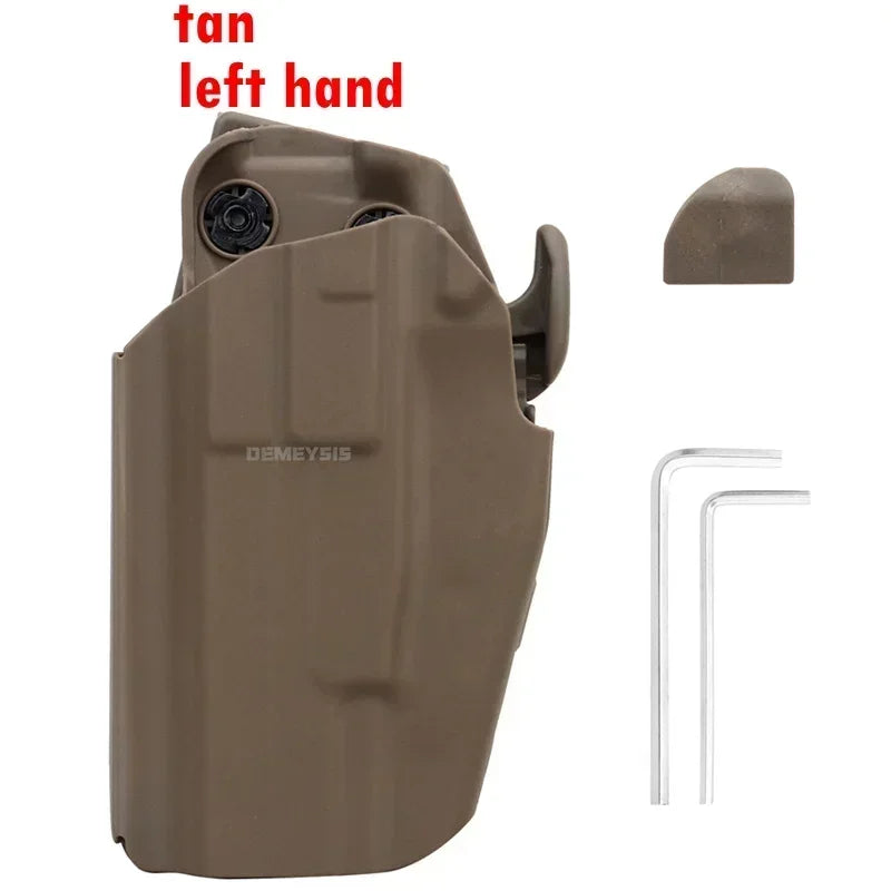 Adjustable Gun Holster — Right/Left Hand Waist Carry Case for Tactical Pistols