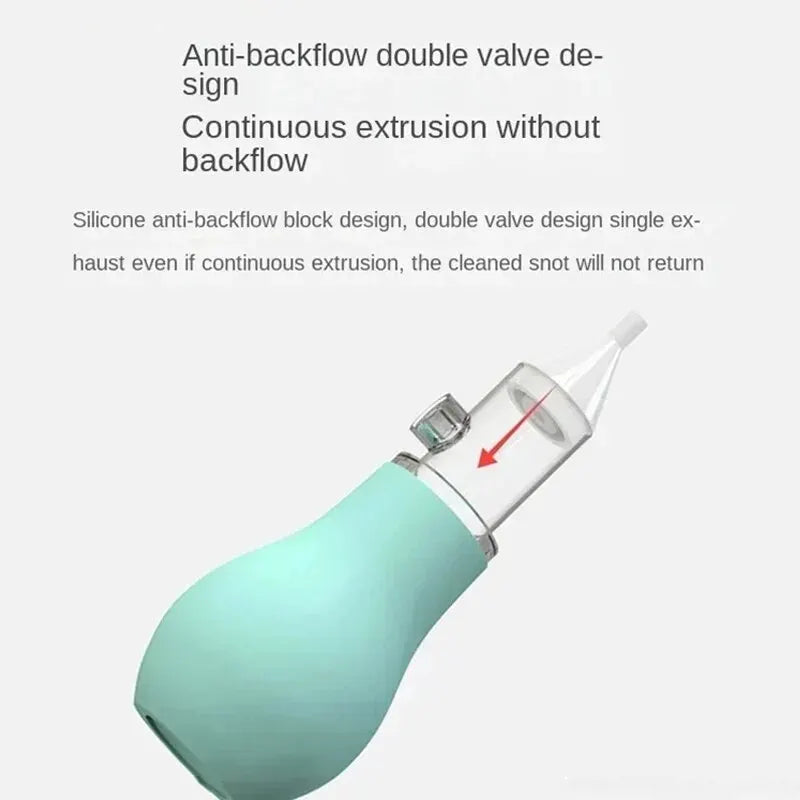 Baby Nasal Aspirator - Gentle Nose Cleaner and Nasal Irrigation Tool for Infant and Child Care
