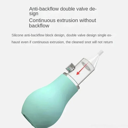 Baby Nasal Aspirator - Gentle Nose Cleaner and Nasal Irrigation Tool for Infant and Child Care