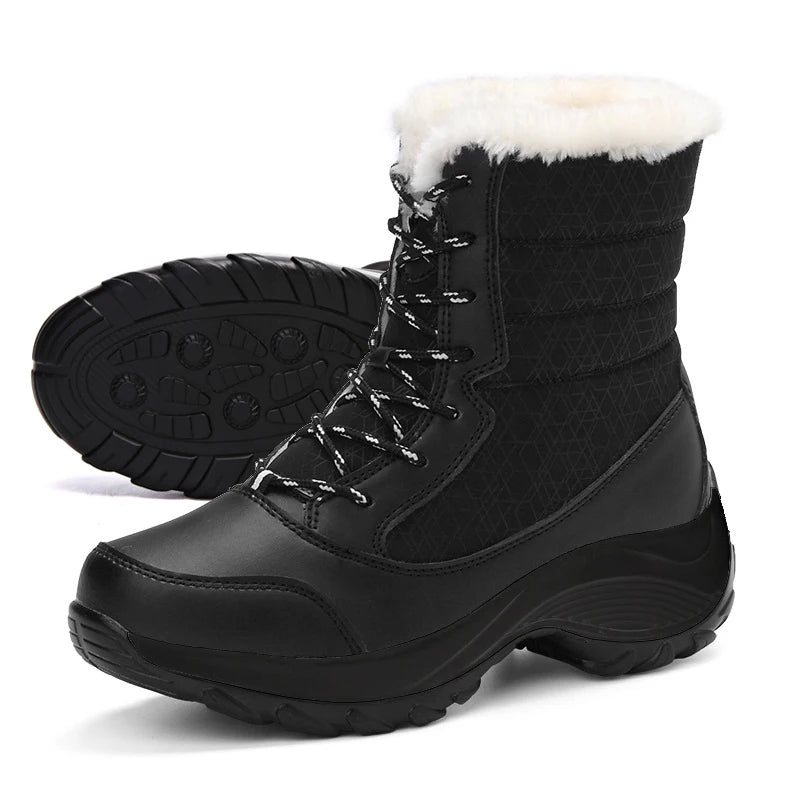 Women’s Snow Boots – Waterproof Fur-Lined Winter Ankle & Platform Boots, Non-Slip Wedges and Thigh-High Options