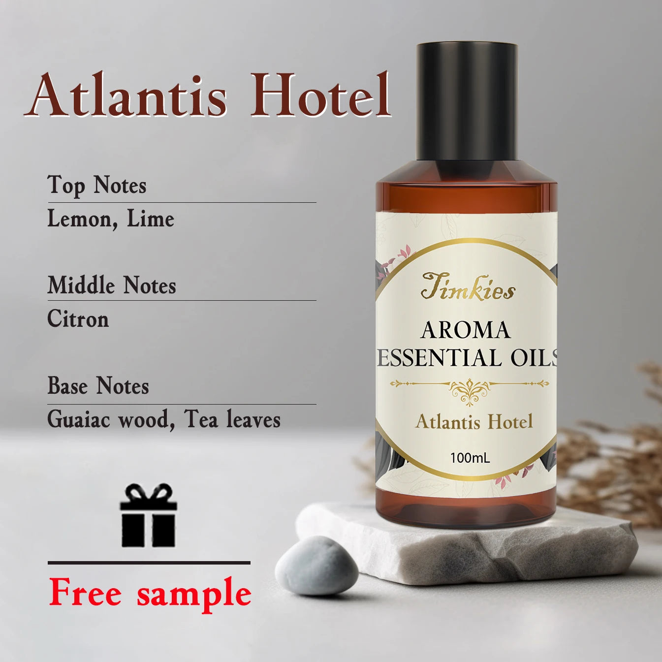 100ML Hotel Room Fragrance Diffuser – Air Freshener for Home, Car, and Office – Ritz Carlton & Hilton Scent, Humidifier & Essential Oil Refill   2/2
