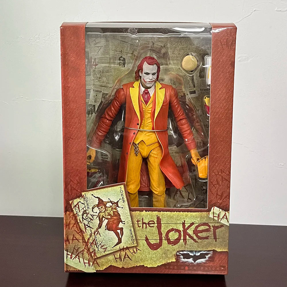 Neca Batman Joker Mafex Superman Harley Quinn Action Figures – Classic Cartoon Collectible Birthday Toys