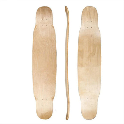 7-9 Layer Maple Skateboard Deck – Double Rocker Mini Cruiser & Dance Board with High Elasticity