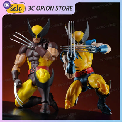 CT Toys Mafex 096/138 Wolverine Figure – Comic Version X-Men Anime PVC Action Figurine Model, Collectible Statue & Gift