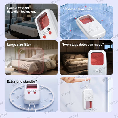 Infrared Hidden Camera Detector - LED Lens Finder for Anti-Peeping & Security Protection