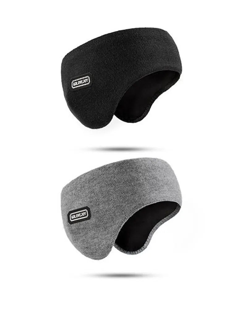 Winter Men's Padded Ear Warmers - Thickened Warm Ear Muffs for Cold and Wind Protection