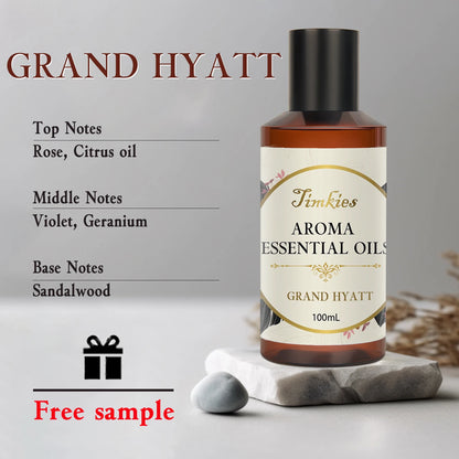 100ML Hotel Room Fragrance Diffuser – Air Freshener for Home, Car, and Office – Ritz Carlton & Hilton Scent, Humidifier & Essential Oil Refill   2/2