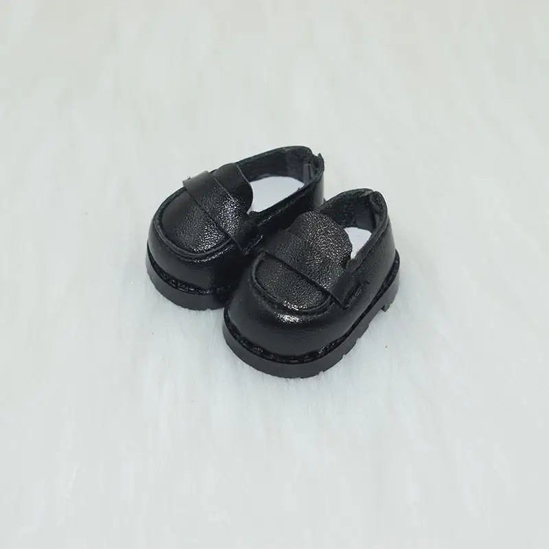 LABUBU Leather Shoes for 17cm Cotton Dolls – Casual Sports Boots DIY Doll Accessories