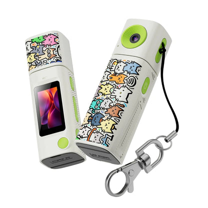 Lenovo G10 Mini Thumb Camera - 2K HD Wide-Angle Student Action Camera in Dopamine Colorway