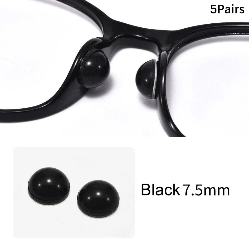 Anti-Slip Silicone Eyeglass Nose Pads – Invisible Self-Adhesive Air Cushion Nose Holders for Glasses Comfort & Fit Support