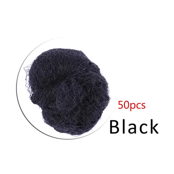 Five-Color Nylon Hairnets – Soft Elastic Invisible Hair Nets, 20PCS/50PCS Sample Pack