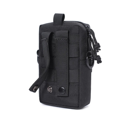 Molle EDC Pouch – Water Bottle & Canteen Carrier, Outdoor Sports Phone Holder, Camping & Hiking Waist Bag