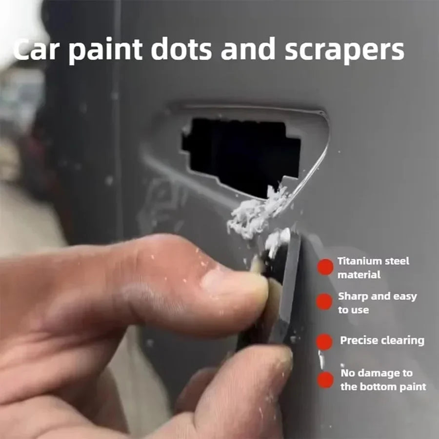 Car Polishing Repair Scraper - Paint, Varnish & Hard Surface Stain Removal Cleaning Tool