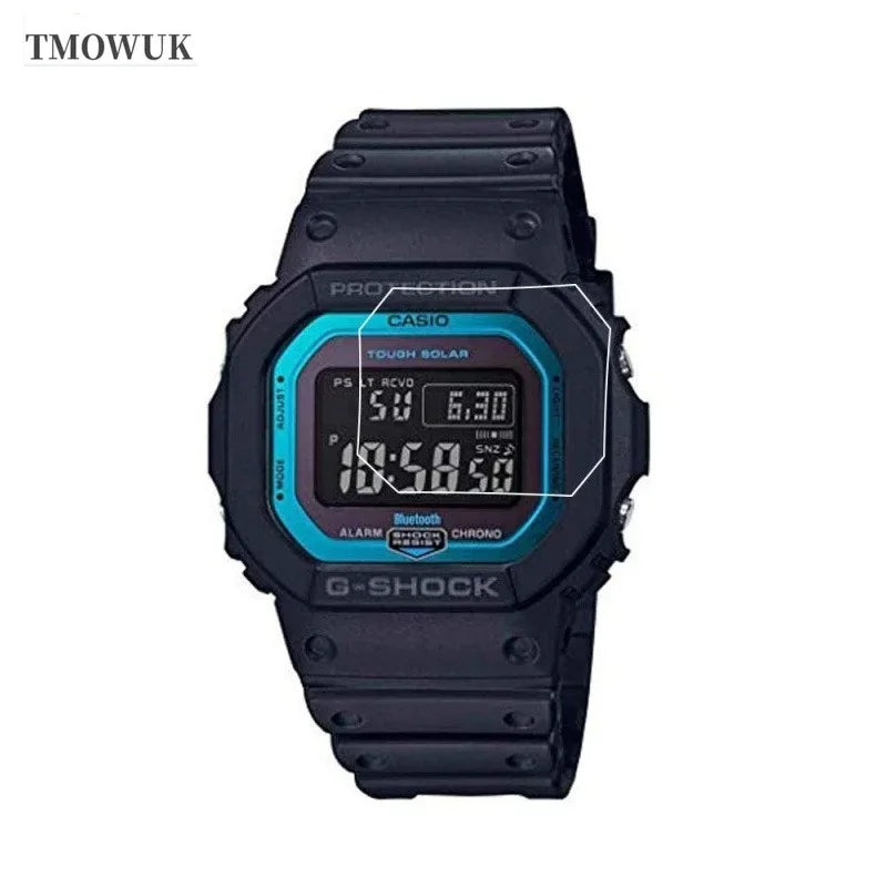 9H Tempered Glass Screen Protector for Casio G-Shock - Ultra-Thin Protective Glass for DW-5035, DW-5600, GW-B5600 and GW-M5600