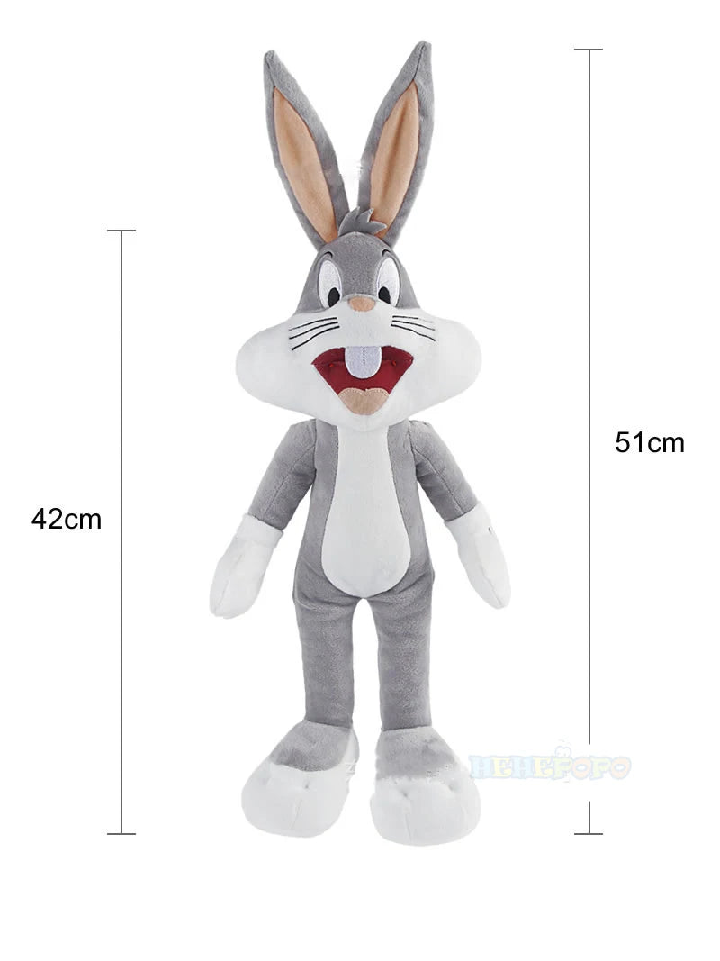 Looney Tunes Plush Toy Set — 20cm Bugs Bunny, 32cm Tweety, Lola Bunny & Daffy Cartoon Peluche